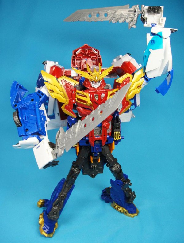 Transformers Go! G26 EX Optimus Prime New Combiner Images Of Triple Changer Figure  (3 of 9)